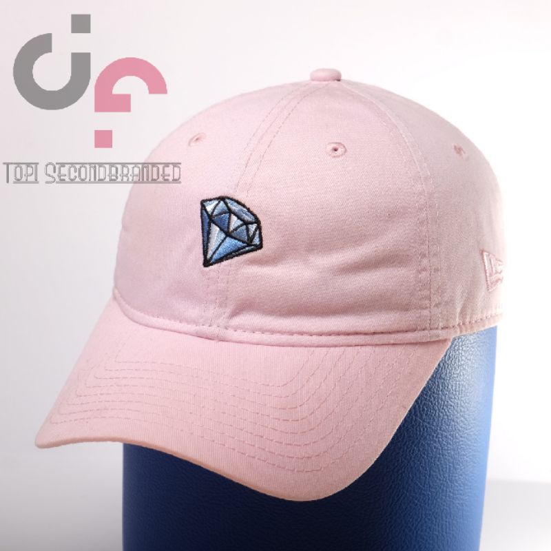 Topi Cap merk New Era logo Diamond , Prelove Bekas Second Original