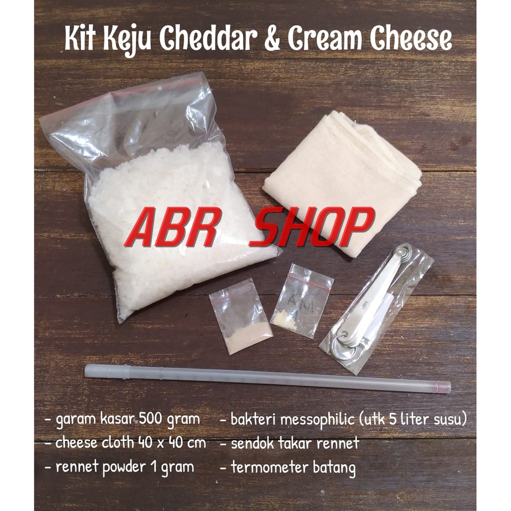 

Kit Cheddar dan Cream Cheese