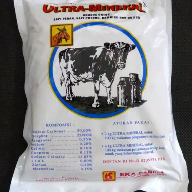 Ultra Mineral Eka Farma Sapi Shopee Indonesia