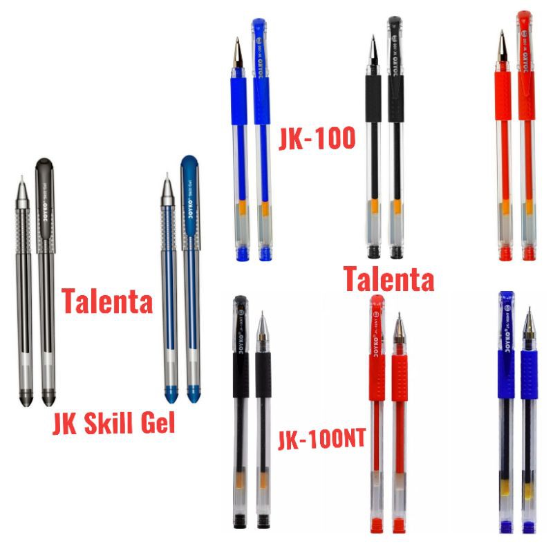 Pulpen Gel Joyko JK 100 - Skill Gel Ecer