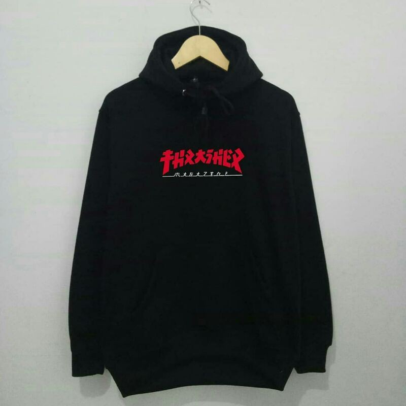 HOODIE THRASHER (NAVY, BLACK)