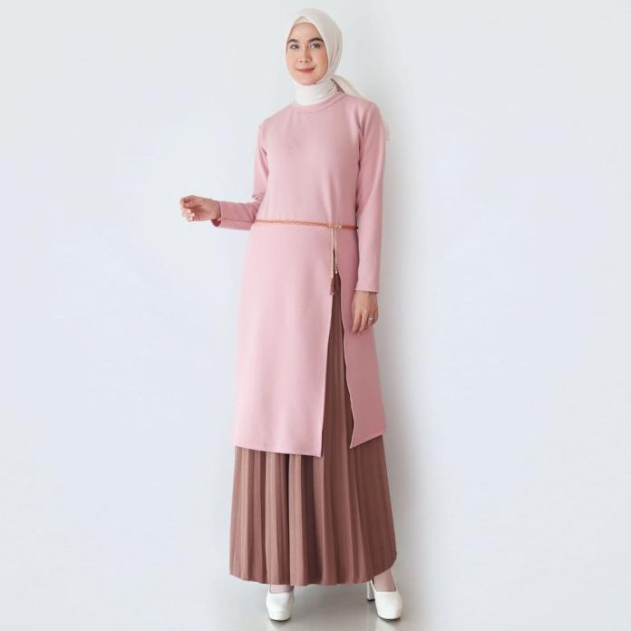 Baju Tunik Wanita Lengan Panjang / Tunik Rajut Best Quality Sale R23A