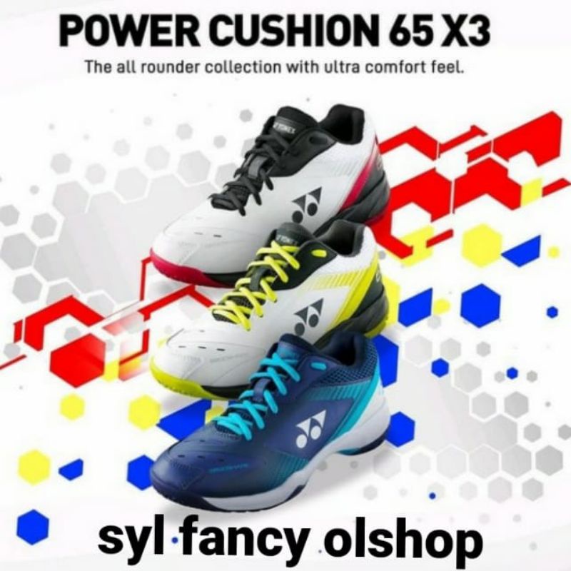 Sepatu Badminton Original 65X SHB65X 3EX  converse original, converse shoes Sneakers High CT full co