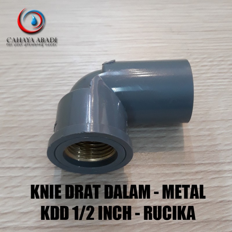 Produsen Grosir - Fitting - Knie Drat Dalam Metal - Kdd - 1/2 Inch - Aw  - Rucika 1mla9lcRyRRVB