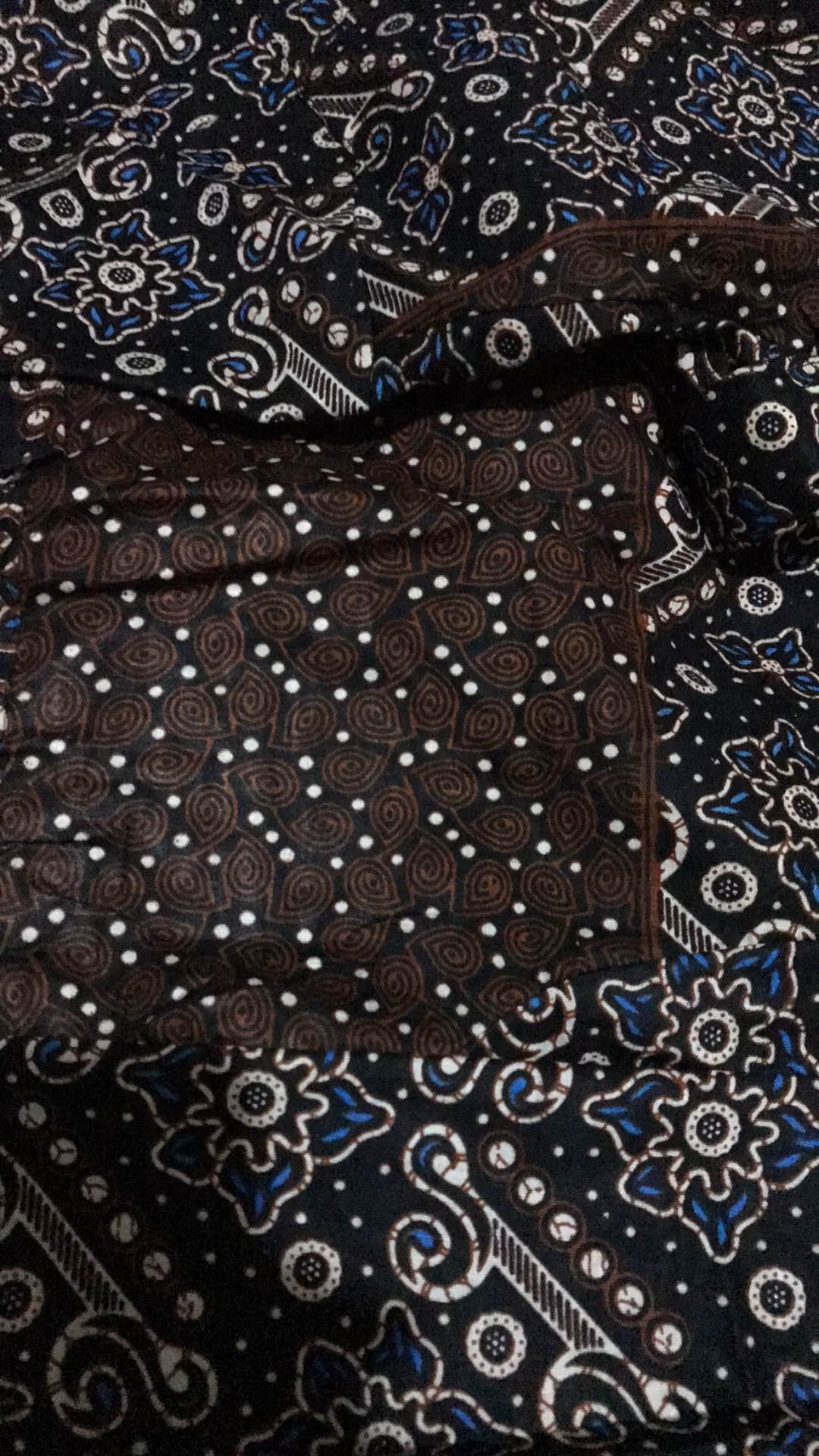 Ms Gamis Batik Sriwedari Maxi Bumil/busui Katun Sogan Allsize Ld 104..