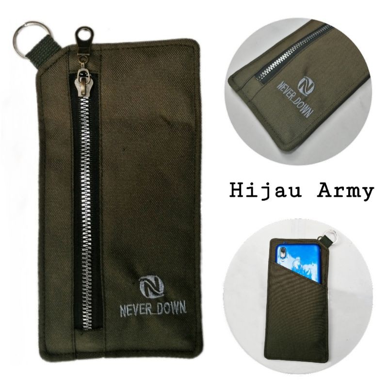 Hannging Wallet - dompet hp - Dompet kalung - dompet kartu pria dan wanita