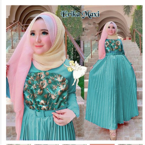 HOT SALE NIBRAS SARIMBIT 61 PUTIH/GAMIS IBU NB A11/ KONDANGA NSK 61/SERAGAM LEBARAN KELUARGA FASHION