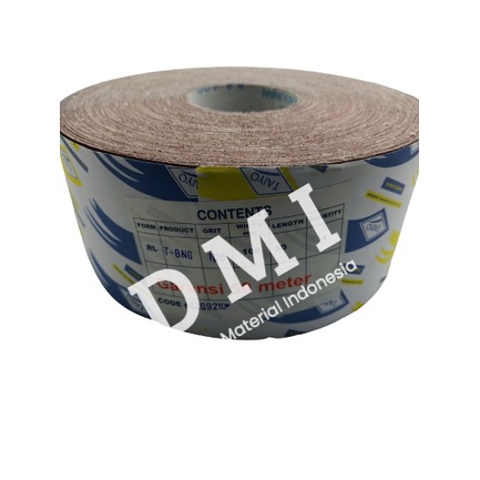 Amplas Roll Taiyo No 100 | Amplas Meteran Grit 100 | Kertas Amplas