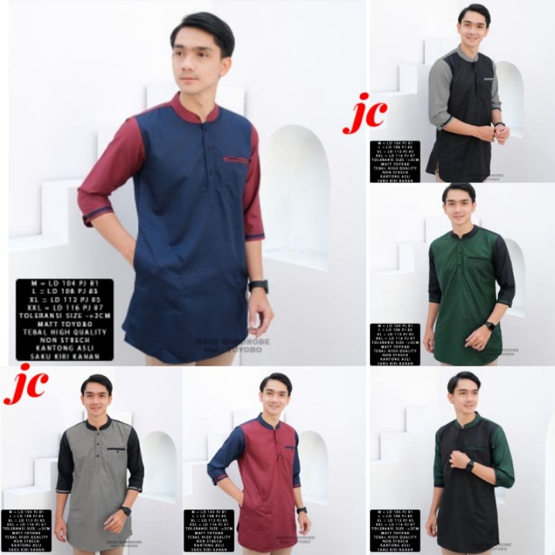 JCFC - Koko Taror / Baju Koko Pria Terbaru / Koko Fashion Muslim Kekinian