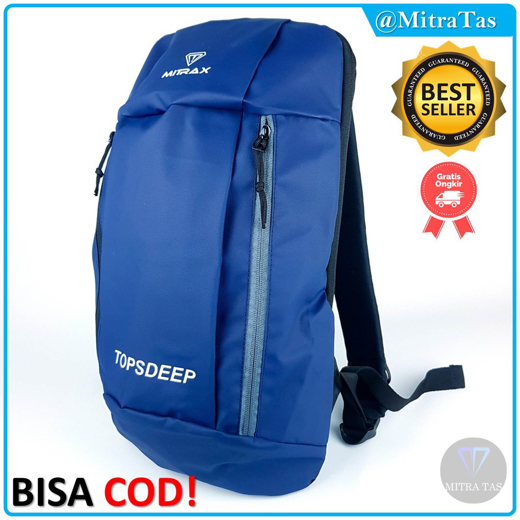 Ransel Sepeda Mitrax Sergio Bahan Kulit Bimo Waterproof! Backpack Serbaguna dengan Kualitas Terbaik!