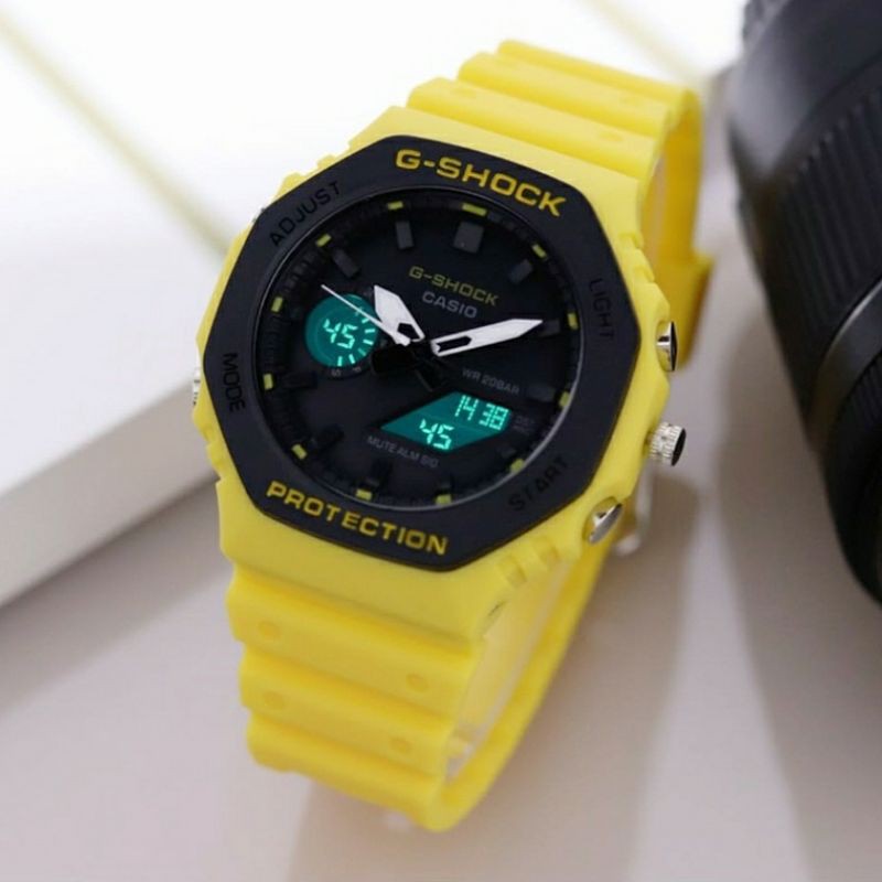 TERVIRAAALLLLLLLL JAM TANGAN GSHOCK JAM TANGAN GA2100 BOOMING WARNA MODELIST