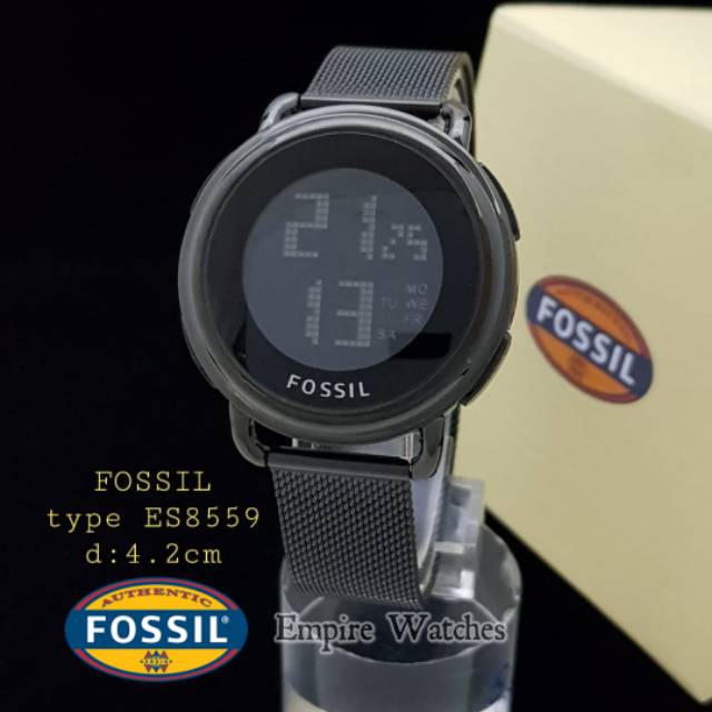 Jam Tangan ES8559 Digital Tali Rantai Pasir