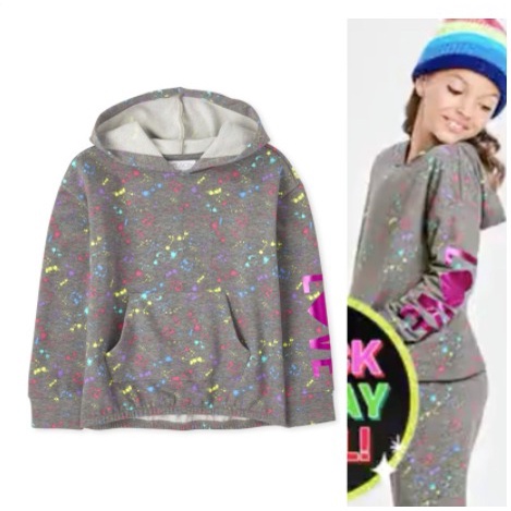 SWEETSHIRT HOODIE ANAK PEREMPUAN PLACE