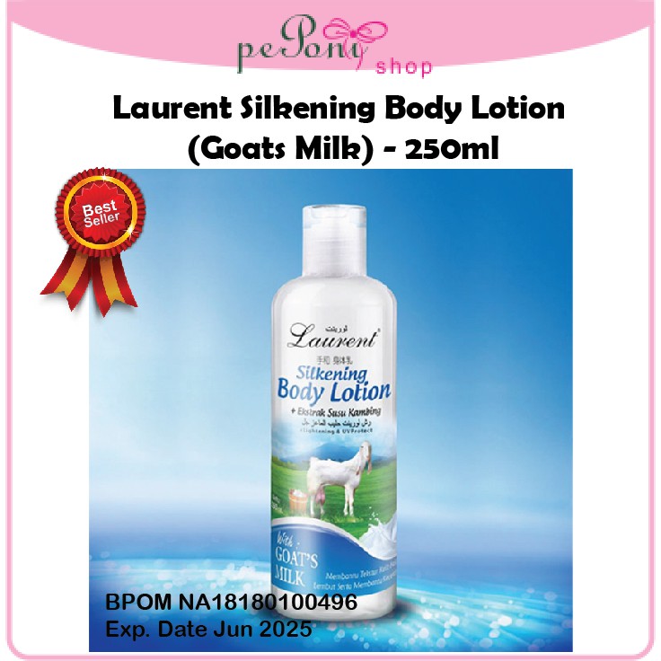 Body Lotion LAURENT - LAURENT Silkening Body Lotion (Goats Milk) 250ml