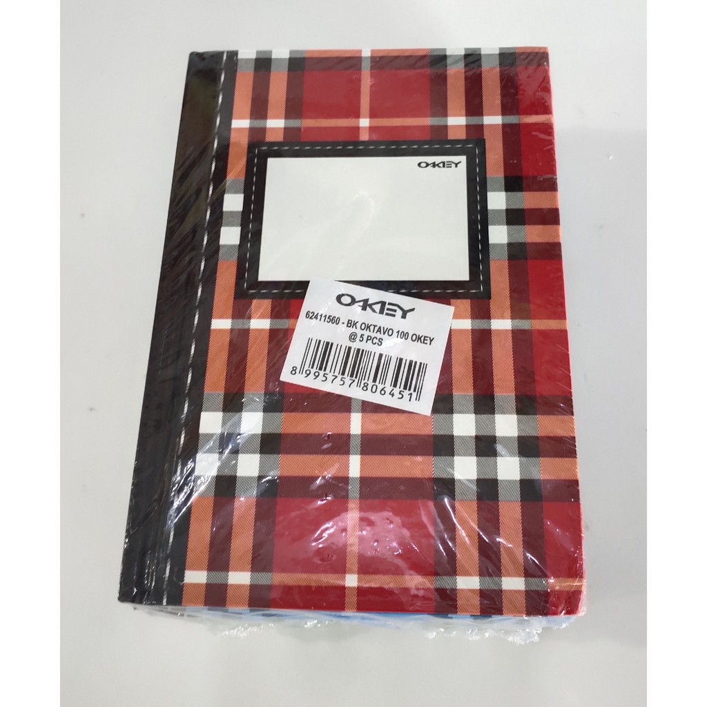 

BUKU OKTAVO OKEY ISI 5 BUKU/ PACK (100 LEMBAR)