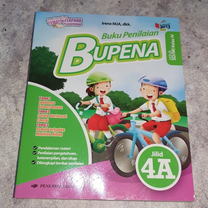 

❤BISA COD❤ BUPENA 4A Erlangga Kurikulum 2013 revisi