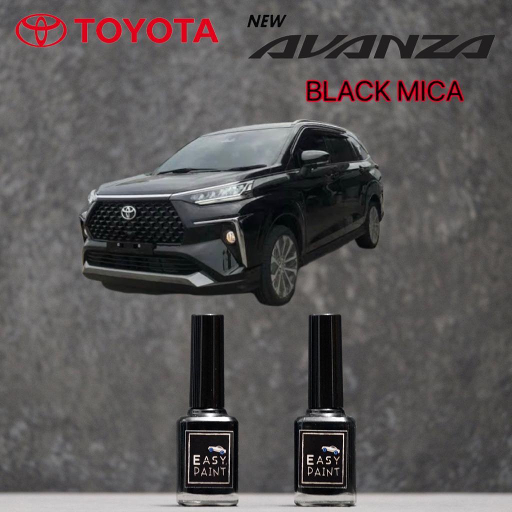 Cat Oles Black Mica Metalic Toyota Avanza Xenia 2022 UP Hitam Metalik X12