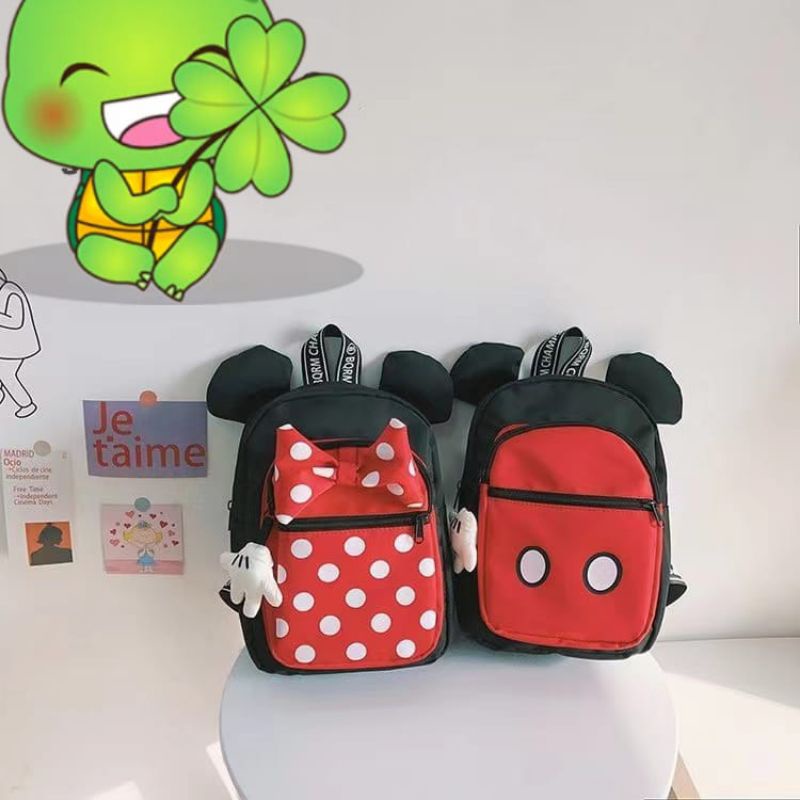 Tas ransel mickey/tas ransel minnie