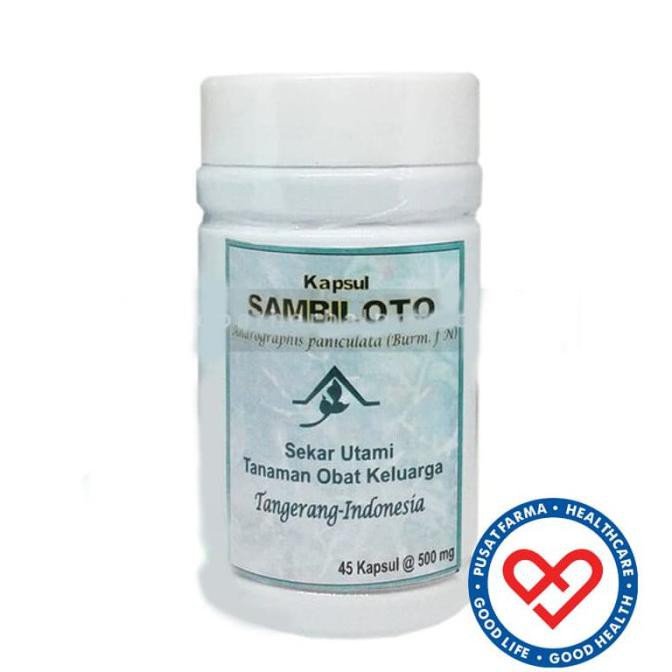 Kualitas Terbaik] Sekar Utami Toga Sambiloto 45 Kapsul Antioksidan Daya Tahan Tubuh