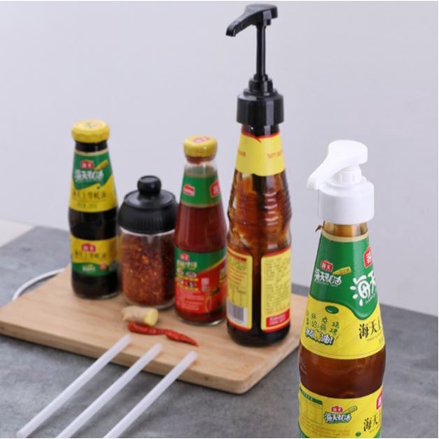 Alat Tekan Botol Saus Tekanan Pompa Nozzle Kepala Pemeras Tekan Kecap