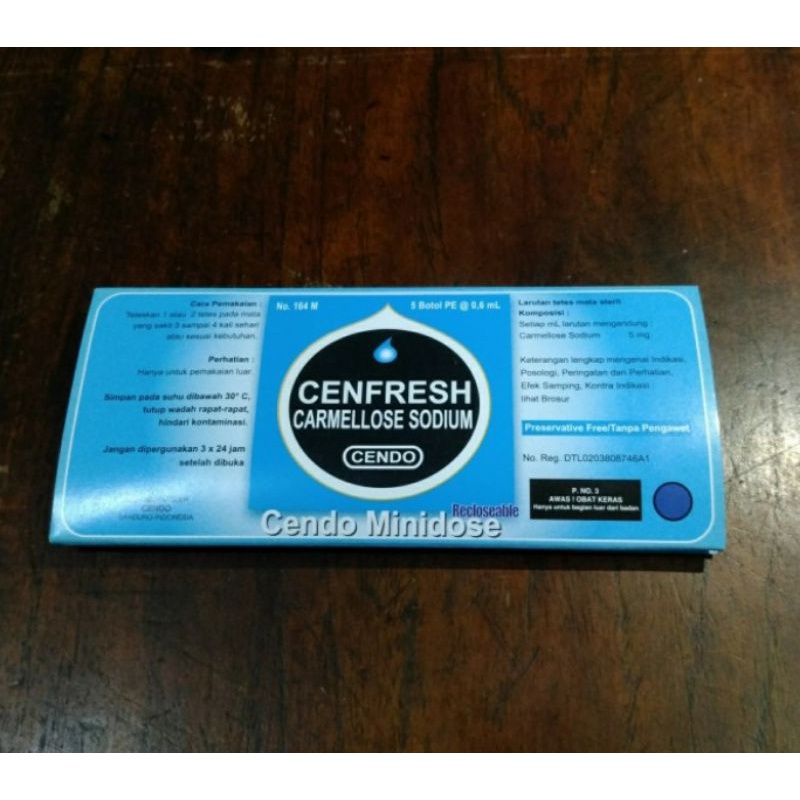 cendo cenfresh minidose tetes mata