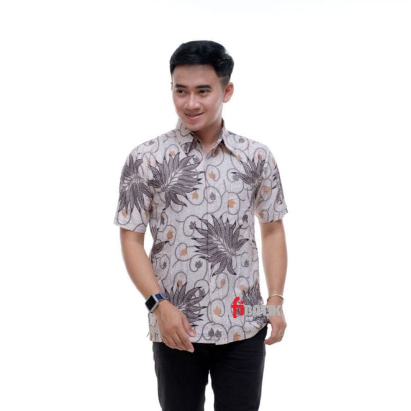 KEMEJA BATIK PRIA LENGAN PENDEK BIG SIZE JUMBO M.L.XL.XXL.3L.4L.5L.6L.7L.8L.9L.10L