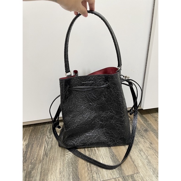 Preloved Charles Keith Bucket bag