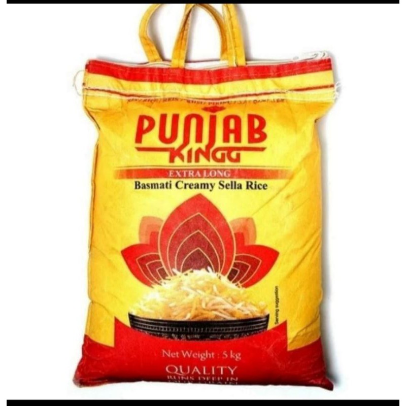 

Beras BASMATI PUNJAB KING extra long (5Kg)