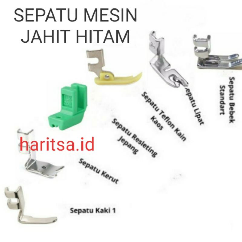 Sepatu mesin jahit butterfly / klasik / mesin hitam ecer-1