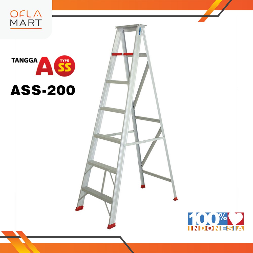 TANGGA ALUMINIUM ALCA A SS 200