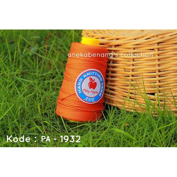 Benang Rajut Poly Apel / Apple Yarn - 1932 (Orange)