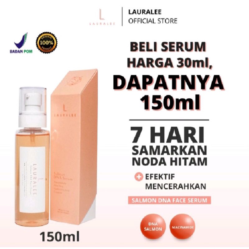 Lauralee Salmon DNA Brightening Serum 150ml