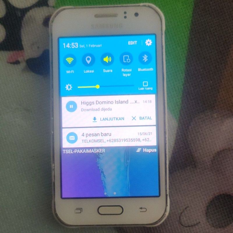 Samsung j1 ace second