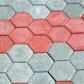 paving blok / paving block / paving / konblok model hexagon / segi 6