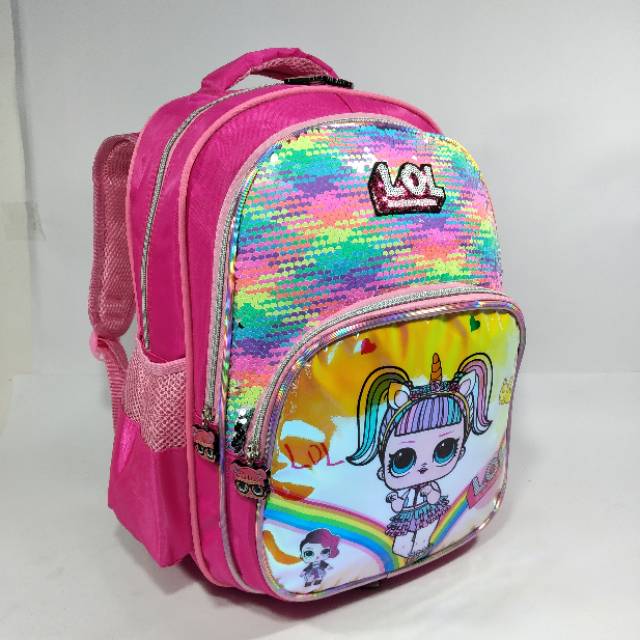 Tas Ransel Sekolah Anak Perempuan Gambar LOL 8025