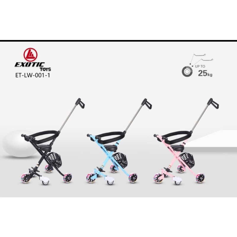 EXOTIC MAGIC STROLLER LW 003  MIKRO TRIKE STROLLER/LW 001/LW 112/LW 011/LW 007/LW 008/LW 002/LW 938/LW 101/LW 120/LW 121/LW 126/LW 132/LW 171/B-V7/LW 116/LW 134