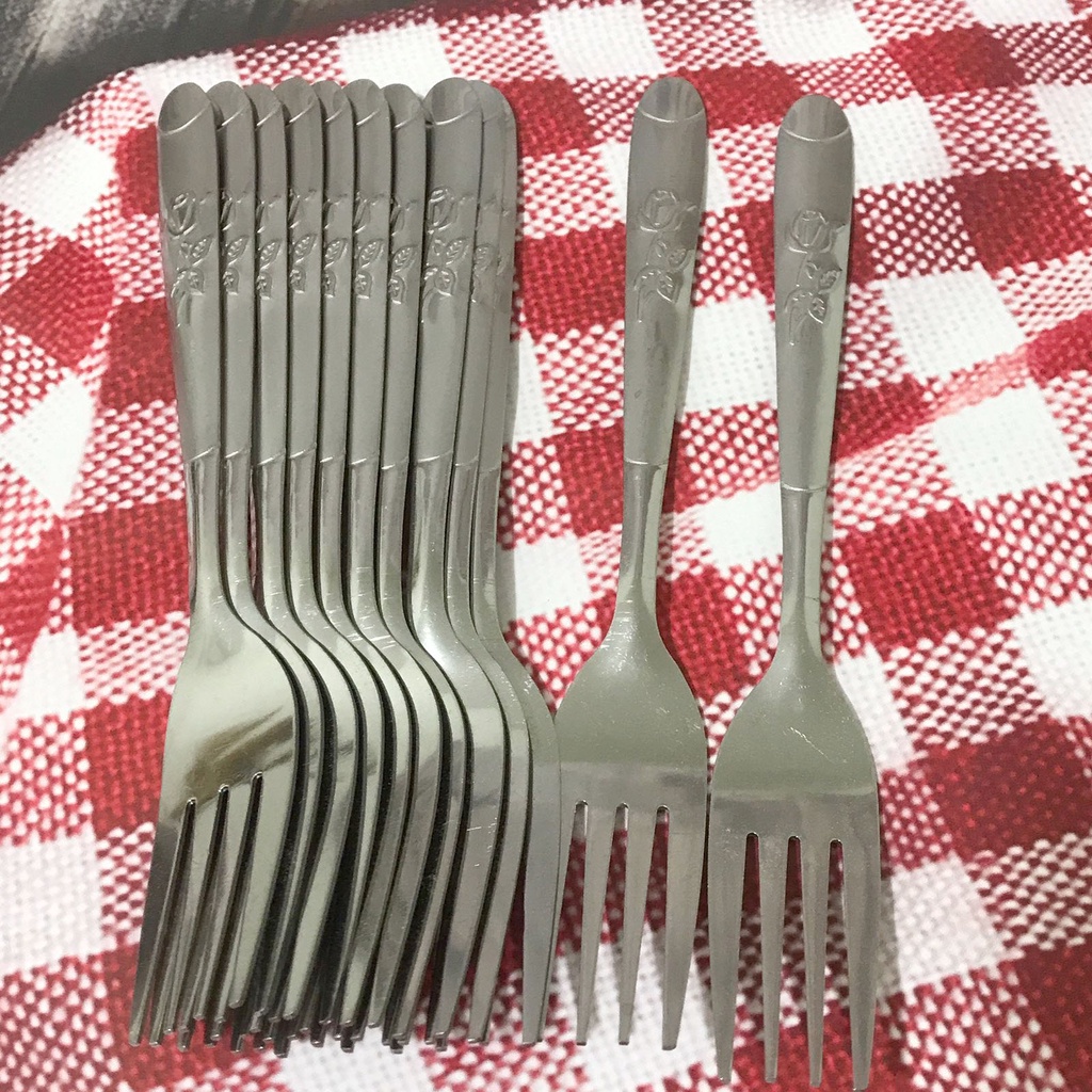 Garpu Makan Bunga isi 12