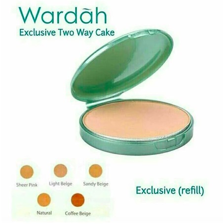 WARDAH Exclusive Two Way Cake | Bedak Foundation TWC