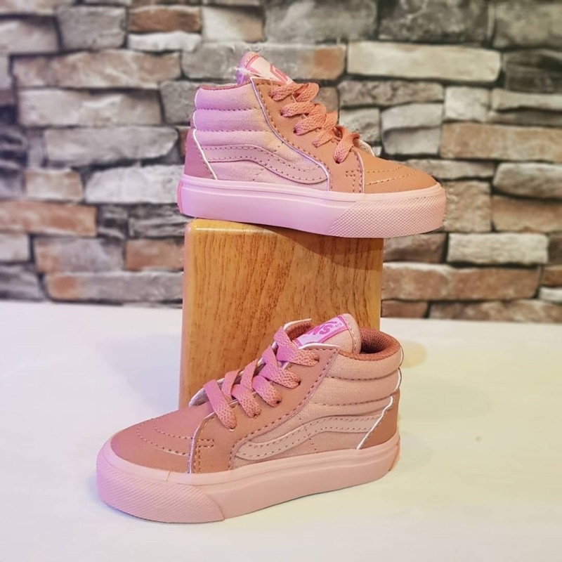 Sepatu vans sk8 hi pink womens sepatu anak anak sepatu baby sepatu sekolah