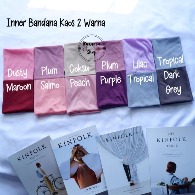 Inner Bandana Kaos 2 Warna Katalog 2