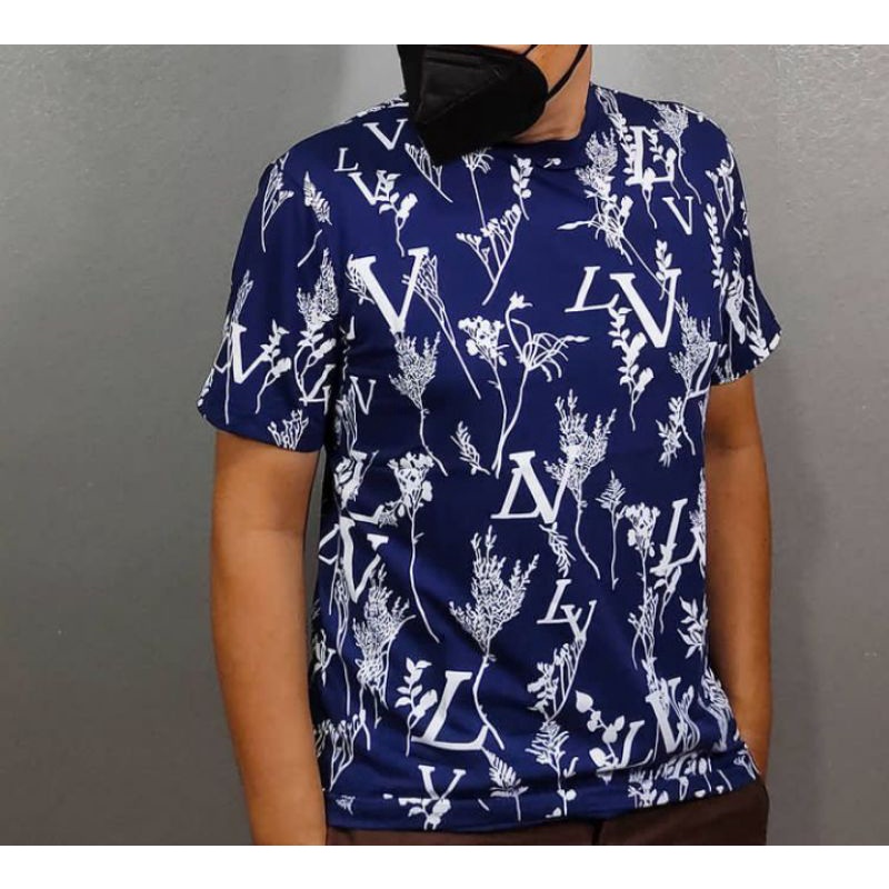 kaos atasan pria fashion LV import premium Quality