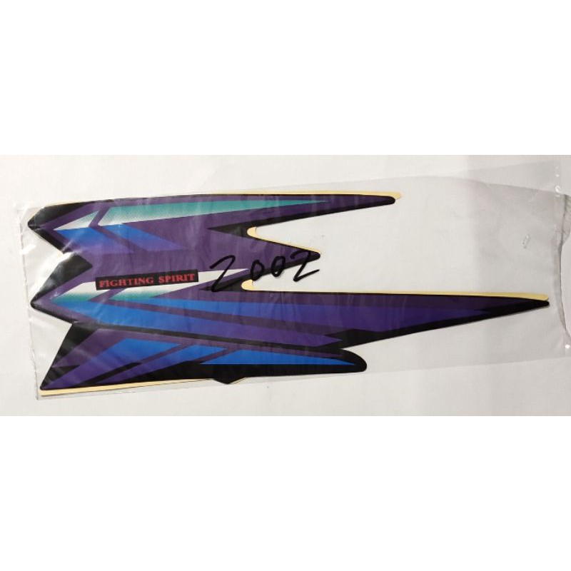 Striping sticker list body Yamaha rxbking 2002 se