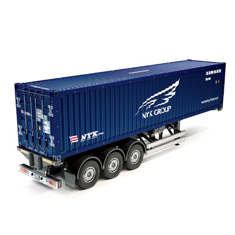 56330 Tamiya 1/14 Electric RC Big Truck For Trailer Truck Nippon Yusen 40ft Container Semi-Trailer