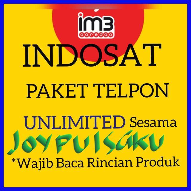 PAKET TELPON TELEPON NELPON NELEPON SESAMA INDOSAT IM3 MENTARI 30 HARI UNLIMITED