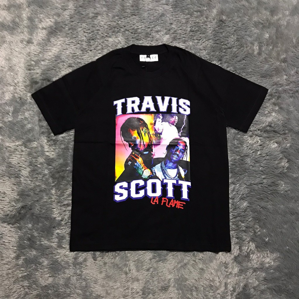 KAOS TSHIRT FEAR.CO TRAVIS SCOOT HIGH MIRROR PREMIUM QUALITY