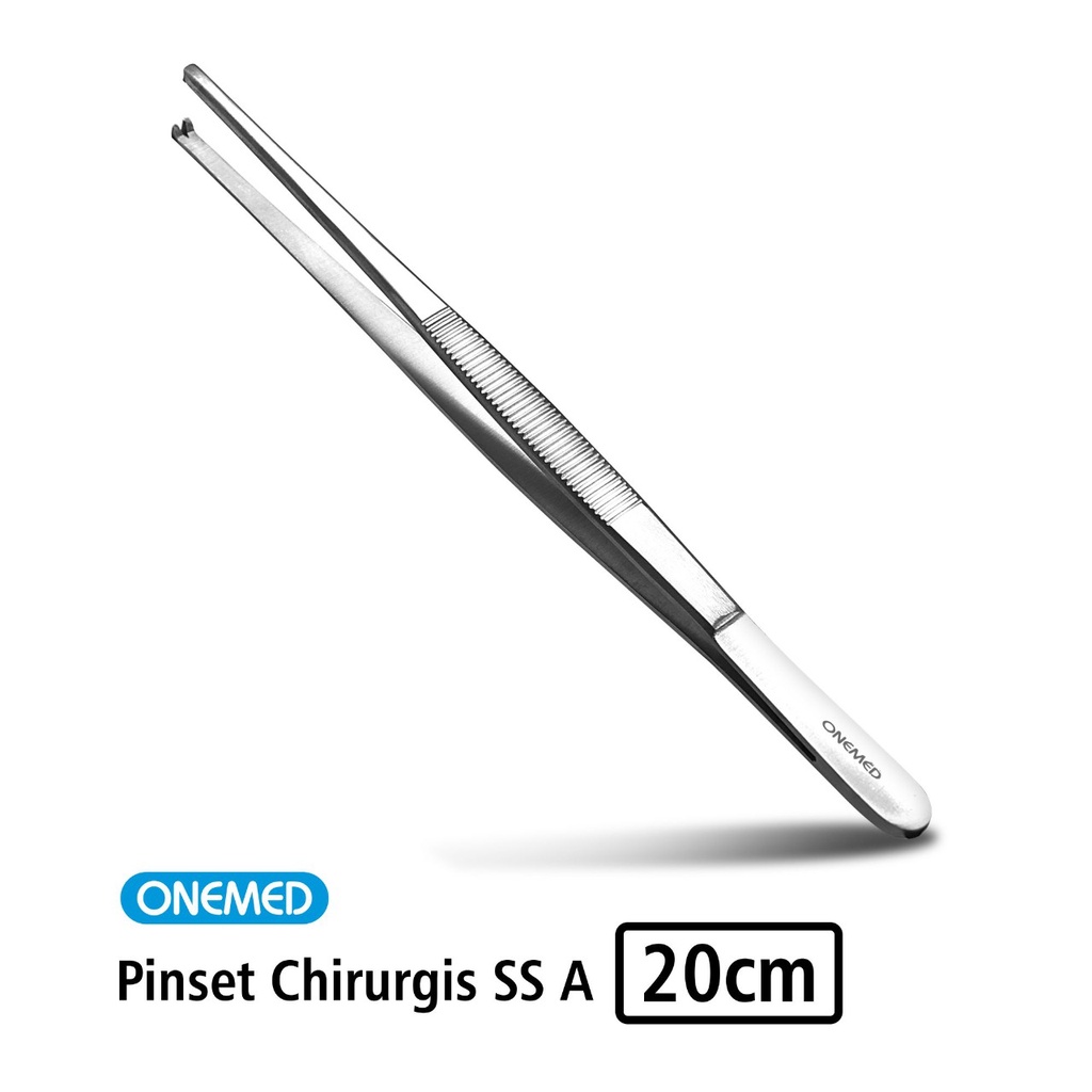 Pinset Chirurgis 20 Cm Stainless Steel Onemed