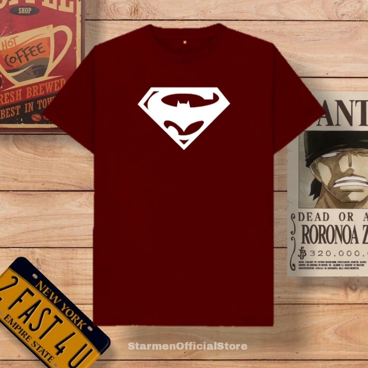 Kaos Distro Unisex SUPERMAN  Katun Combed 30s / sablon polyflex /polyflex premium / Pakaian Pria Wanita Atasan Cowok Cewek /kaos kekinian / kaos viral / tshirt tumbrl tee basic /SIZE M , L , XL , XXL / kaus oblong oversize kaos murah best seller ready