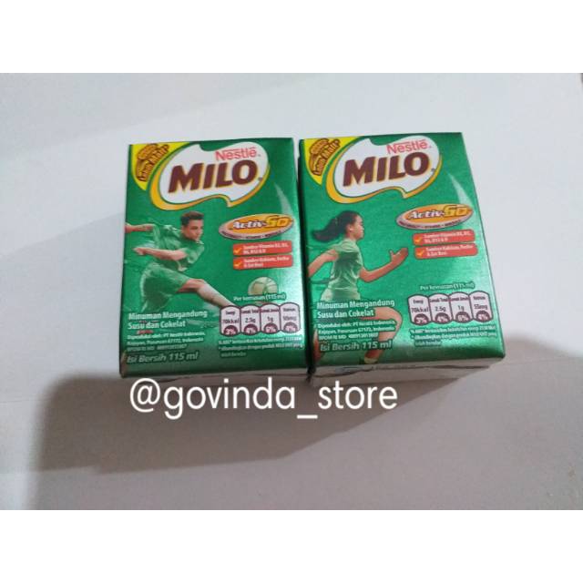

SUSU MILO CAIR 125 ML