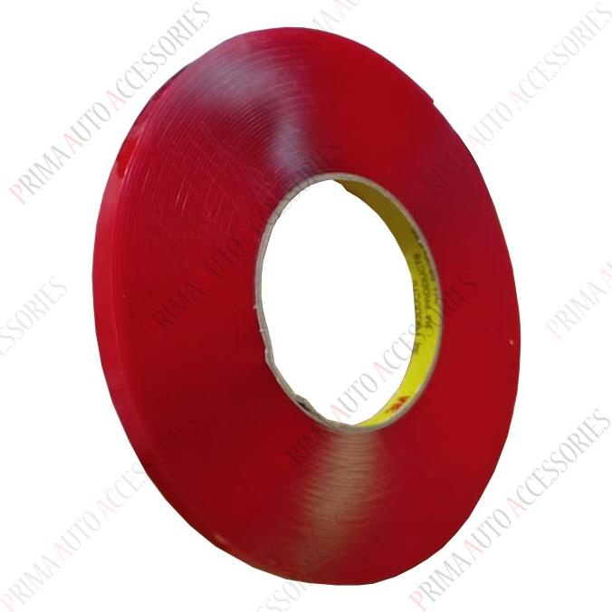 

Perekat / Double Tape MMM Merah Transparan 10mm X 15 meter prima4to