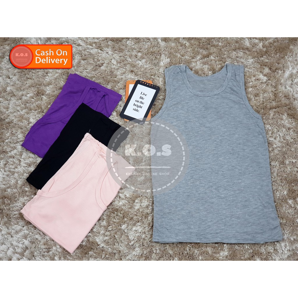 tanktop singlet atasan wanita tali lebar